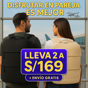 NUEVA MOCHILA VIAJERA XL- PAGA 1 LLEVA 2