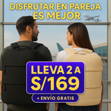 NUEVA MOCHILA VIAJERA XL- PAGA 1 LLEVA 2