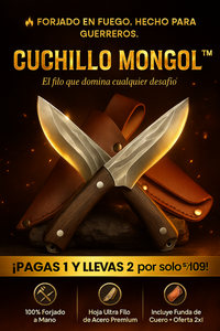 NUEVO CUCHILLO MONGOL - PAGAS 1 LLEVAS 2
