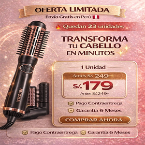NUEVO CEPILLO 5 EN 1 ROZIA AIR STYLE