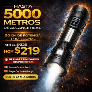 NUEVA LINTERNA LUX5000 XL