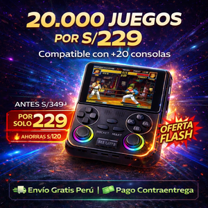 NUEVA CONSOLA RETRO PROCKET MAX