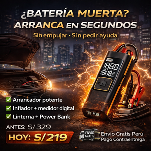 NUEVO ARRANCADOR STARTER PRO 6 EN 1