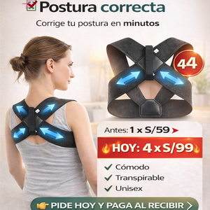 NUEVO CORRECTOR DE POSTURA POSTUREFLEX 6D