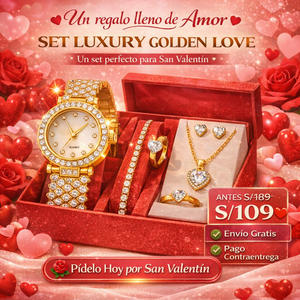 SET LUXURY GOLDEN LOVE