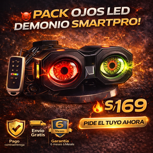 NUEVOS OJOS LED DEMOND SMARTPRO