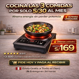 NUEVA COCINA DE INDUCCIÓN PROCHEF 3500W