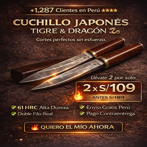 NUEVO CUCHILLO JAPONES KAIZEN