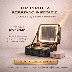 ESTUCHE MAQUILLAJE BEAUTY MAKE