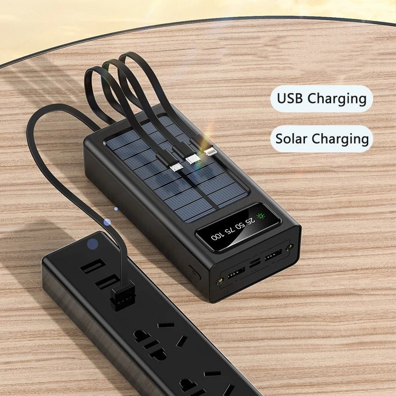 Nunca más sin batería: Cargador Solar Linklmax 10K